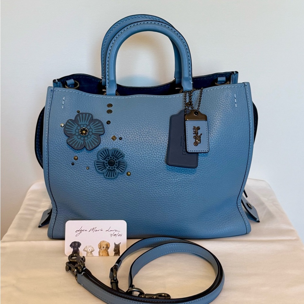 Coach Rogue 30 with Coach Create Designer Floral Accents